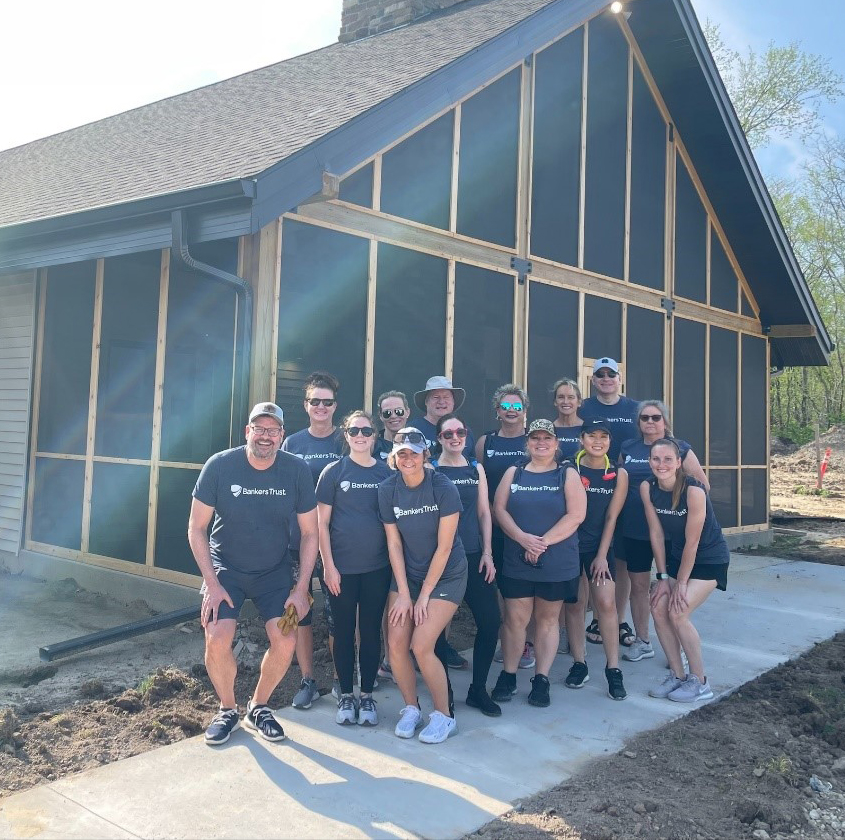 Bankers Trust team members volunteer at Cedar Rapids United Way Day of Caring